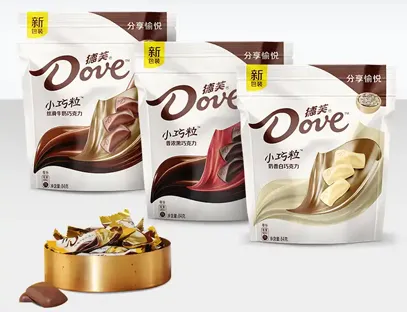 Case Show of Flexible Packaging for Chocolate