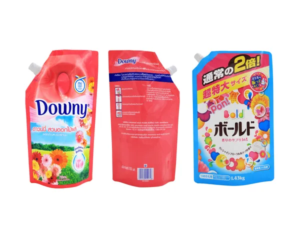 Flexible packaging for Laundry Detergent