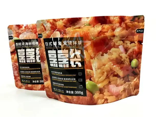 Flexible Retort Packaging for Rice
