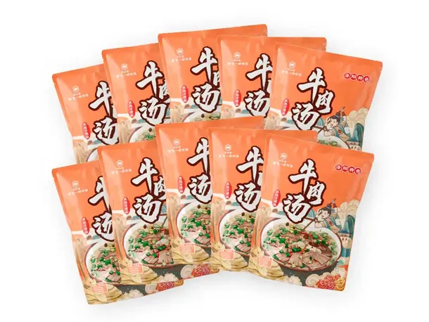 Flexible Retort Packaging for Soup