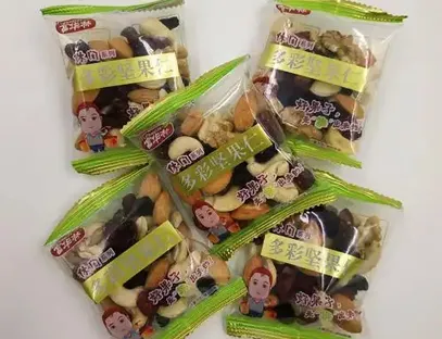 Case Show of Flexible Packaging for Nuts