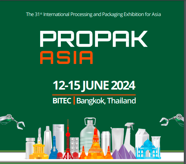 Welcome to join us at PROPAK ASIA 2024