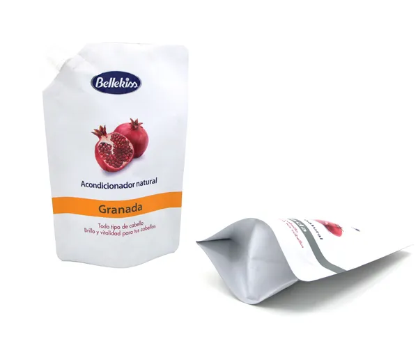 spouted stand up barrier pouches