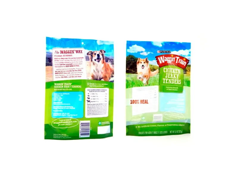 Stand Up Pouches With Window